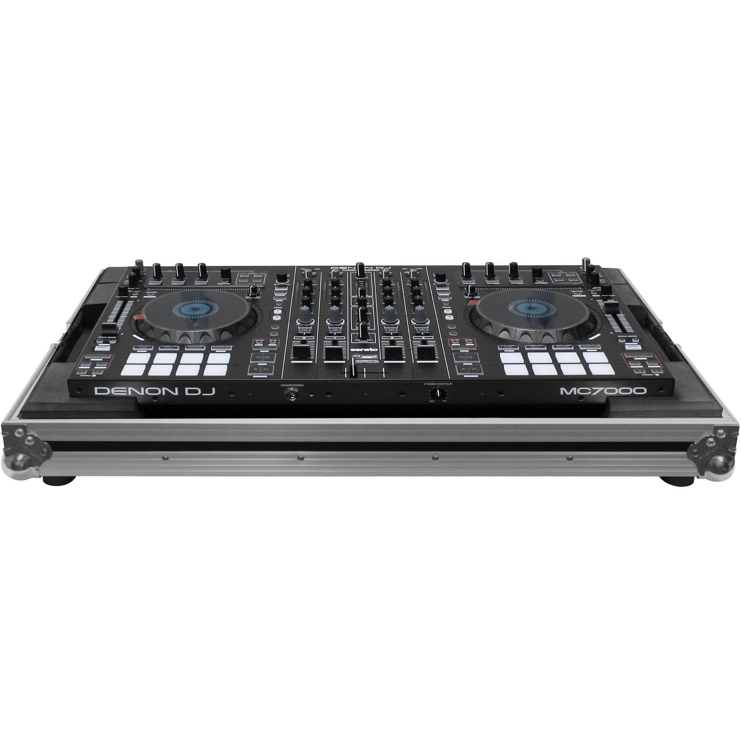Odyssey FZDJ808 flightcase voor Denon MC7000 DJ-controller