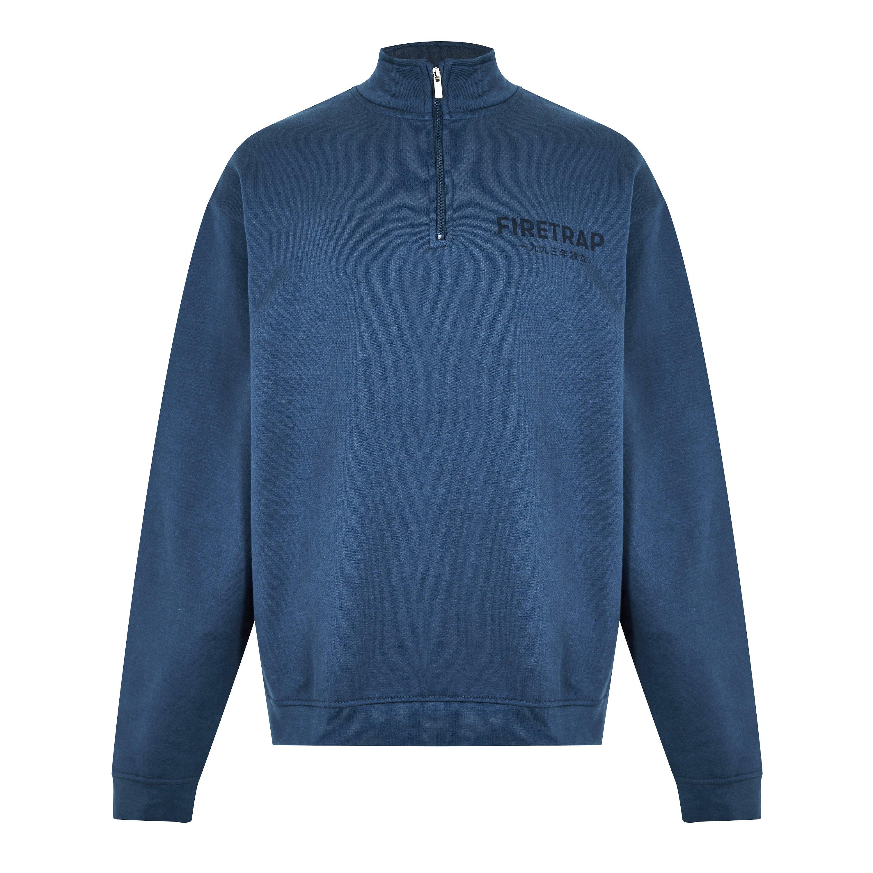 Firetrap Quarter Zip Sweatshirt
