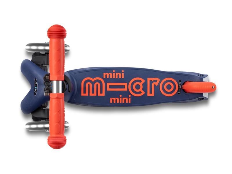 Micro Mobility Kickboard Mini Micro Deluxe Foldable LED Nav Kinder Scooter