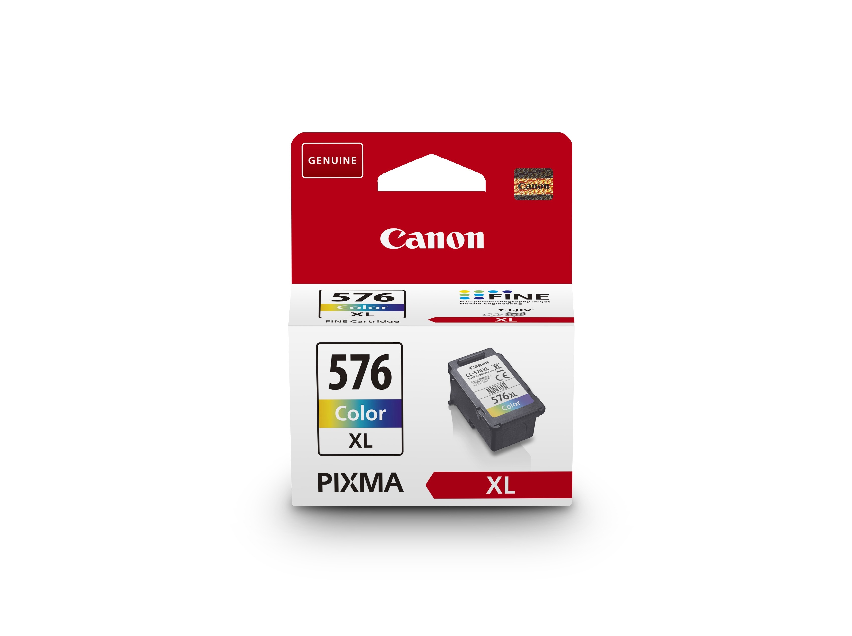 TINTEIRO ORIGINAL CANON CL-576XL EUR CORES