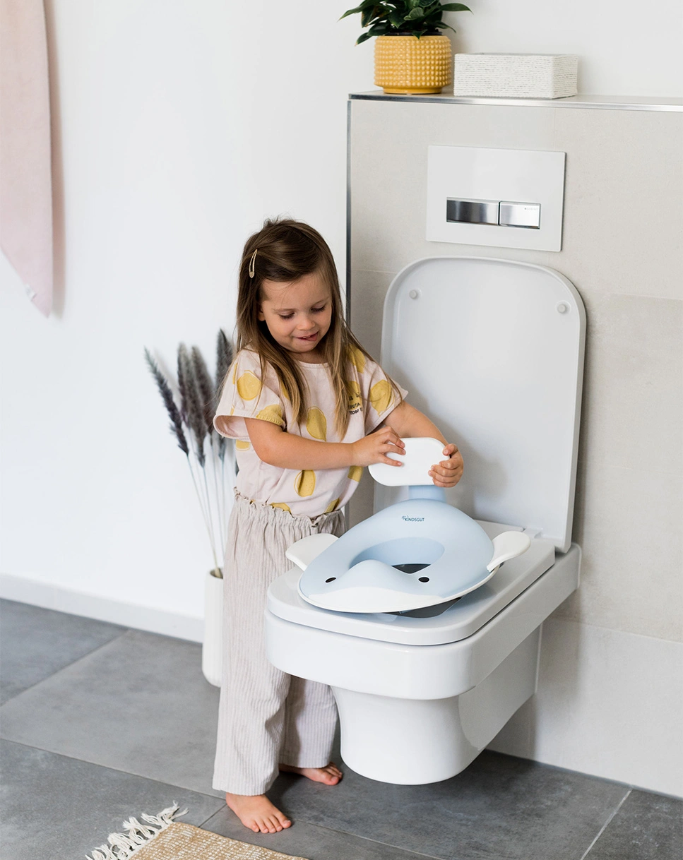 Toilettenaufsatz WAL in hellblau