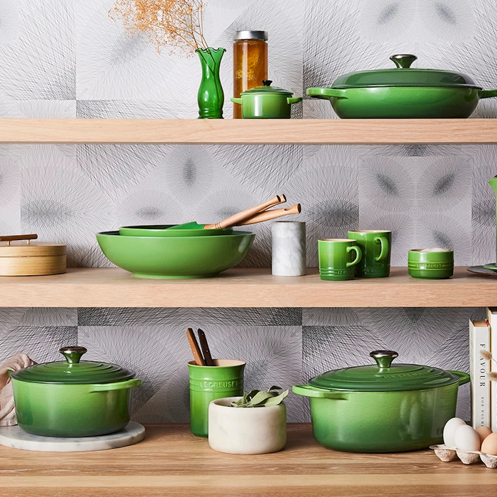 Le Creuset braadpan Signature Bamboo
