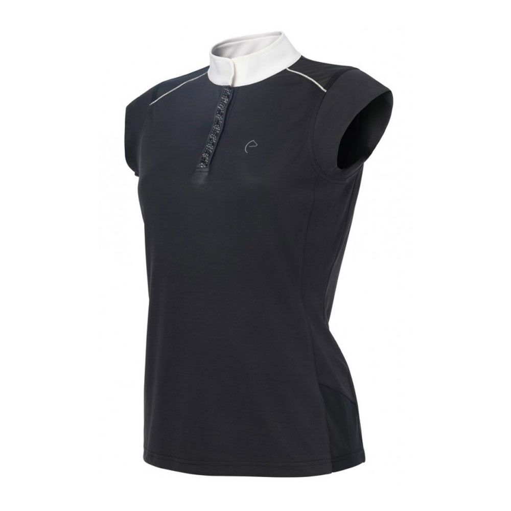 Equitheme BRUSSELS - Polo de concours Femme noir