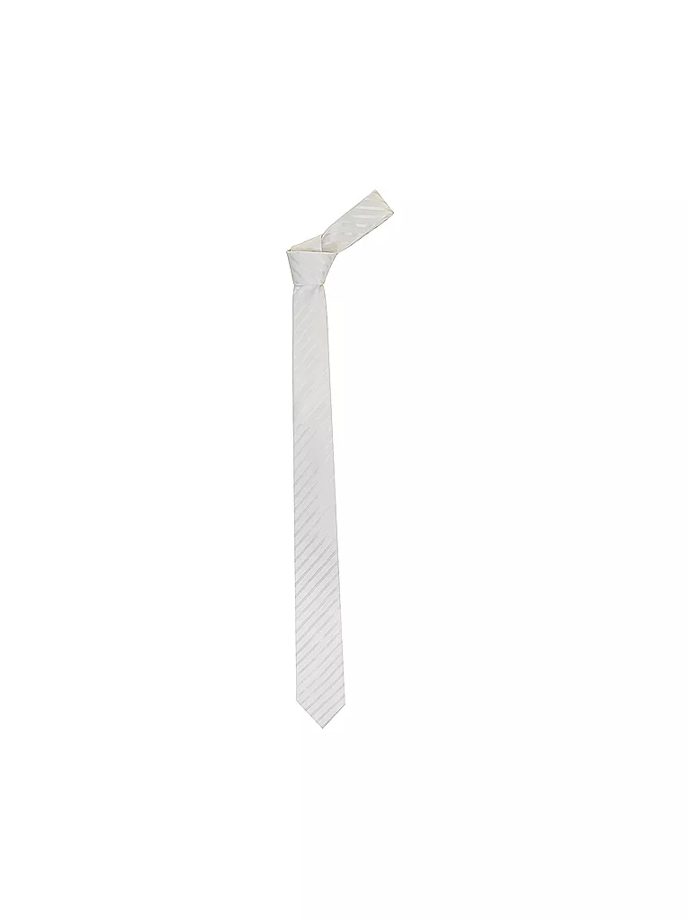 SEIDENFALTER Krawatte  beige