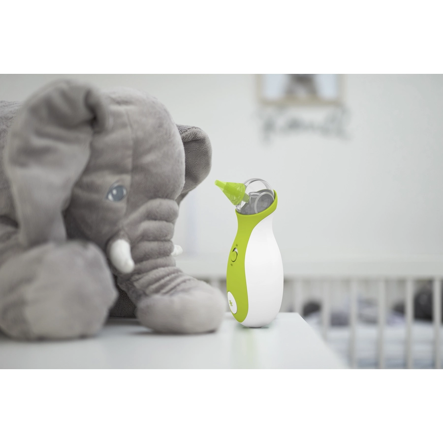nosiboo® Nasensauger Go akkubetrieben grün, ab der Geburt