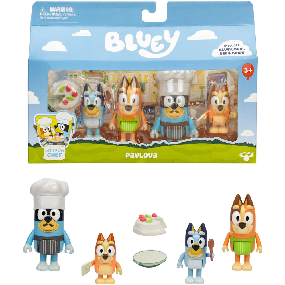 Køb Bluey Figur 4-Pak Dessert Time Pavlova