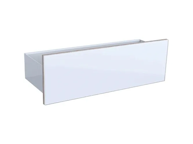 acanto hylde 45cm. højglans/blank hvid