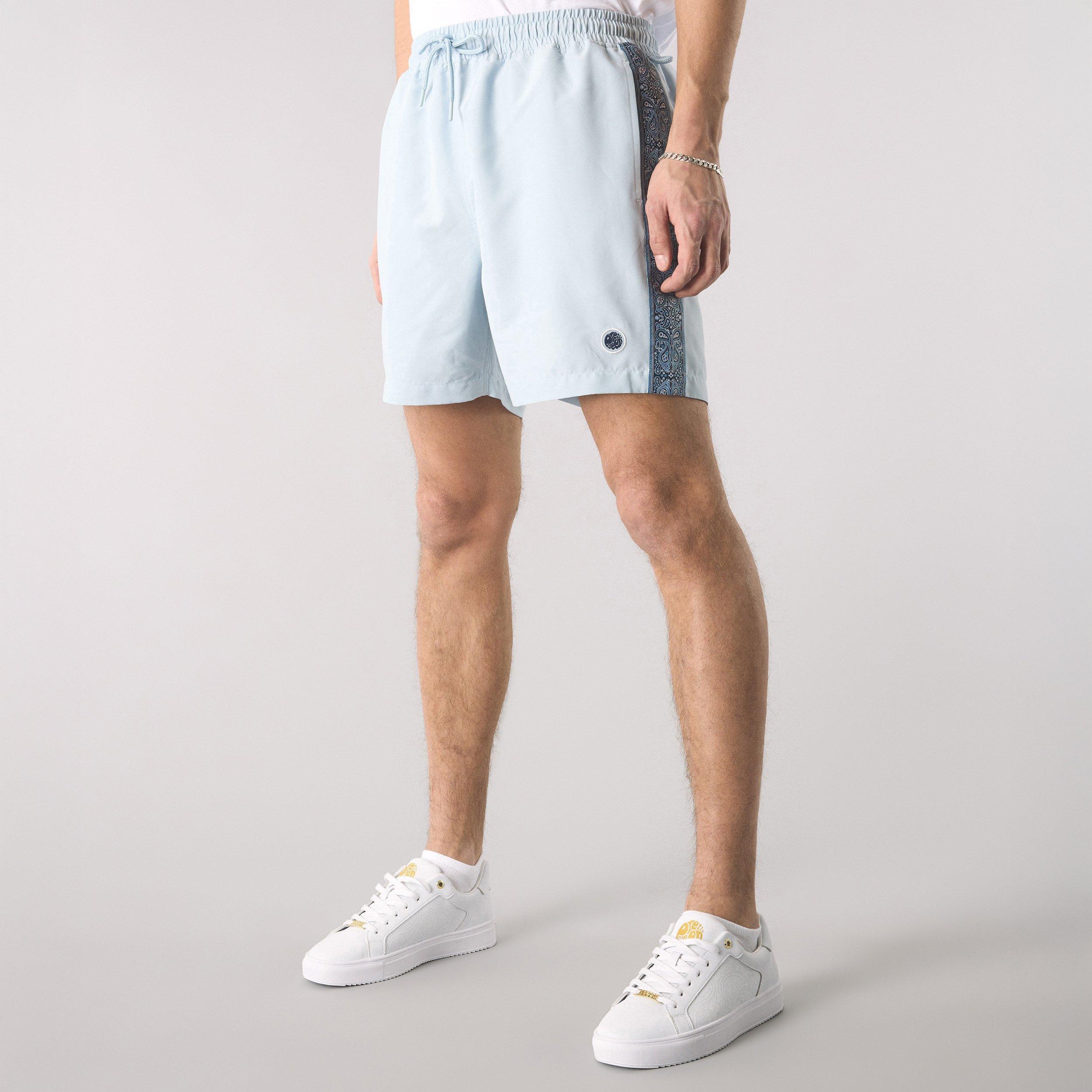 Pretty Green Eclipse Paisley Swim Shorts