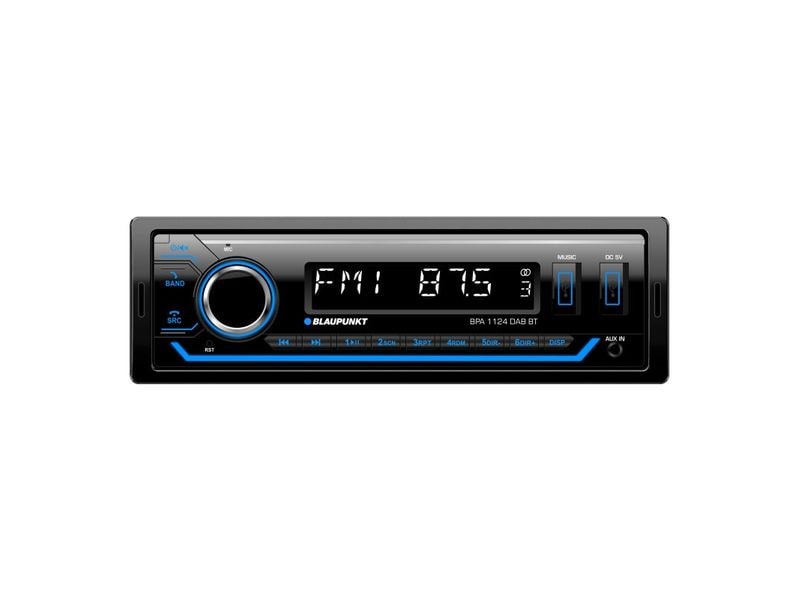 Blaupunkt Autoradio 4 x 50W FM, DAB , Bluetooth, USB 1 DIN Autoradio mit Digitalradio DAB