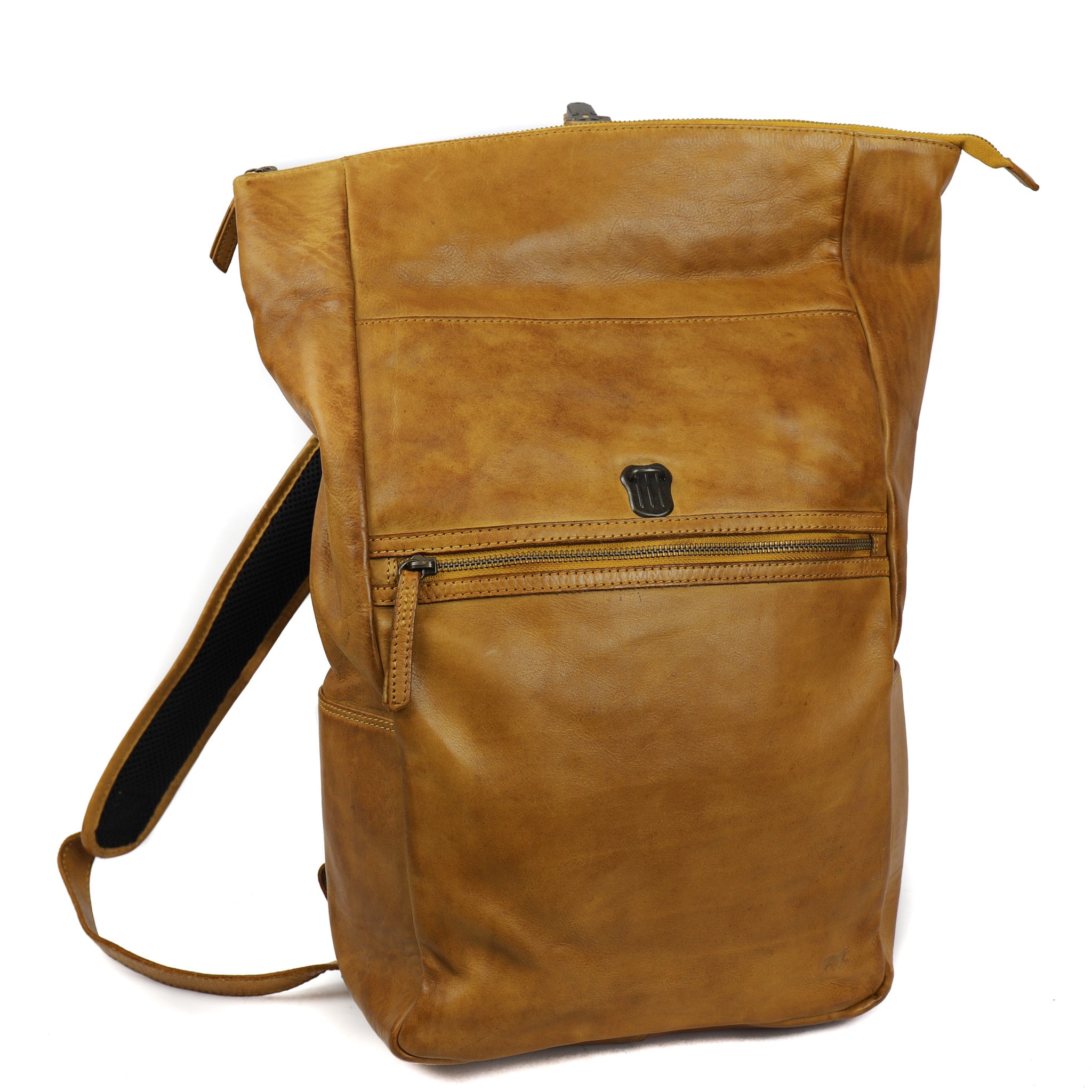 Rugzak 'Rick' geel - CL 40007 Geel