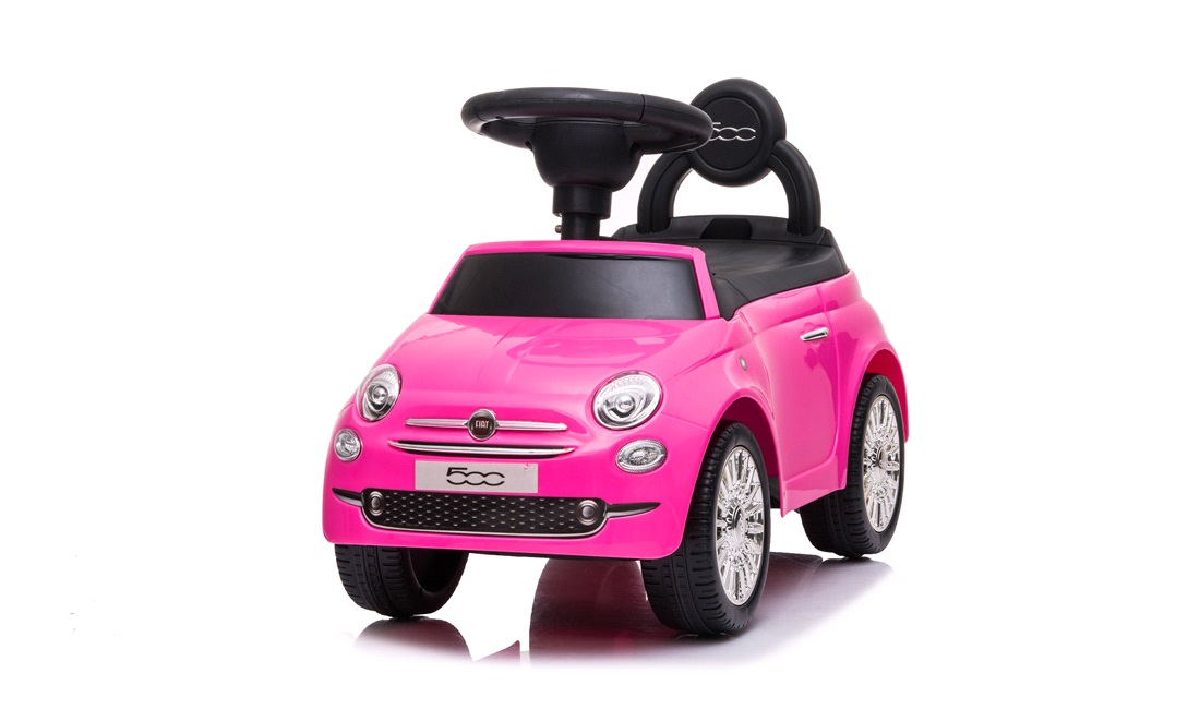 Fiat 500 gåbil pink med musik
