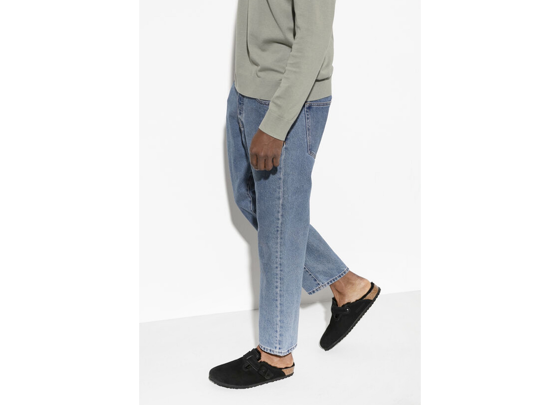 Boston shearling noir
