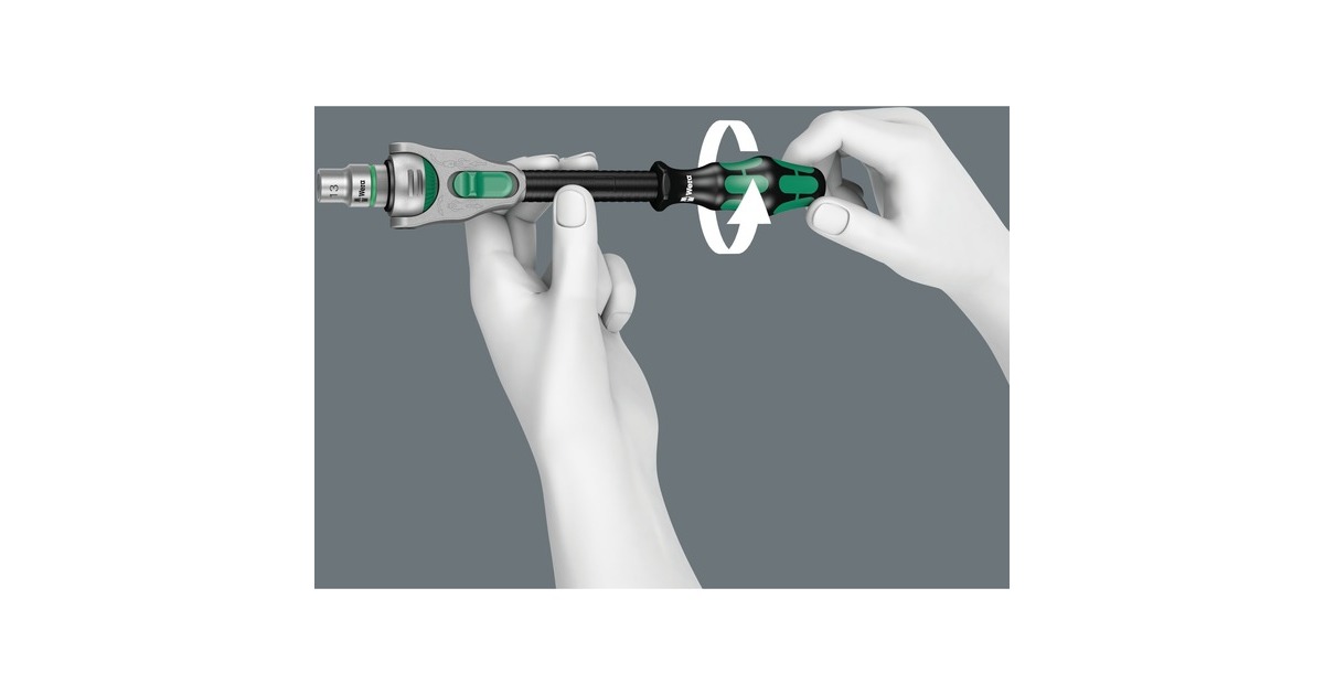Wera8100 SA 2 Zyklop Speed ratelset 1/4