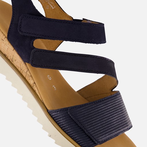Gabor Sandalen blauw Leer