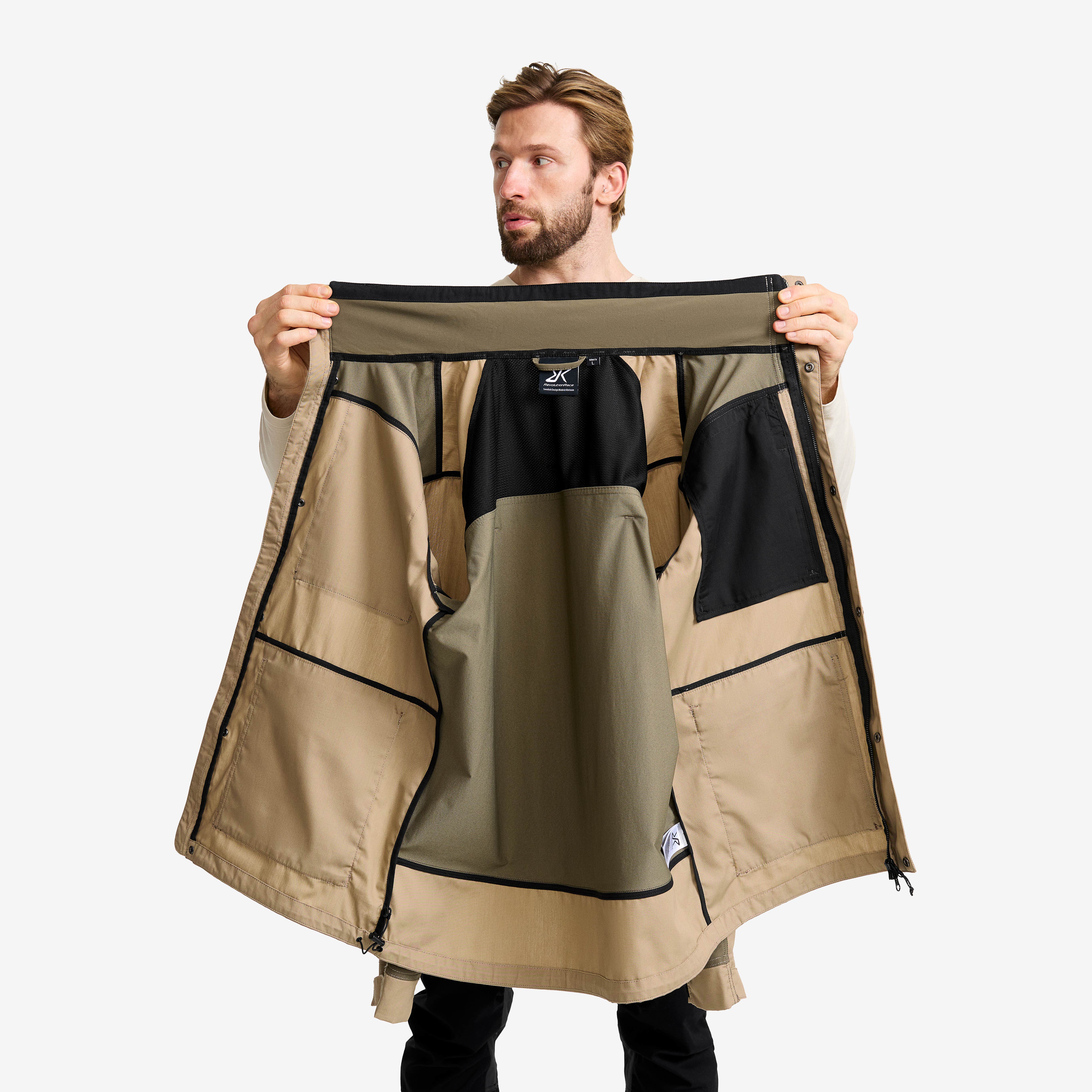 Rambler Lightweight Pro Jacket Herre Khaki/Light MossGray
