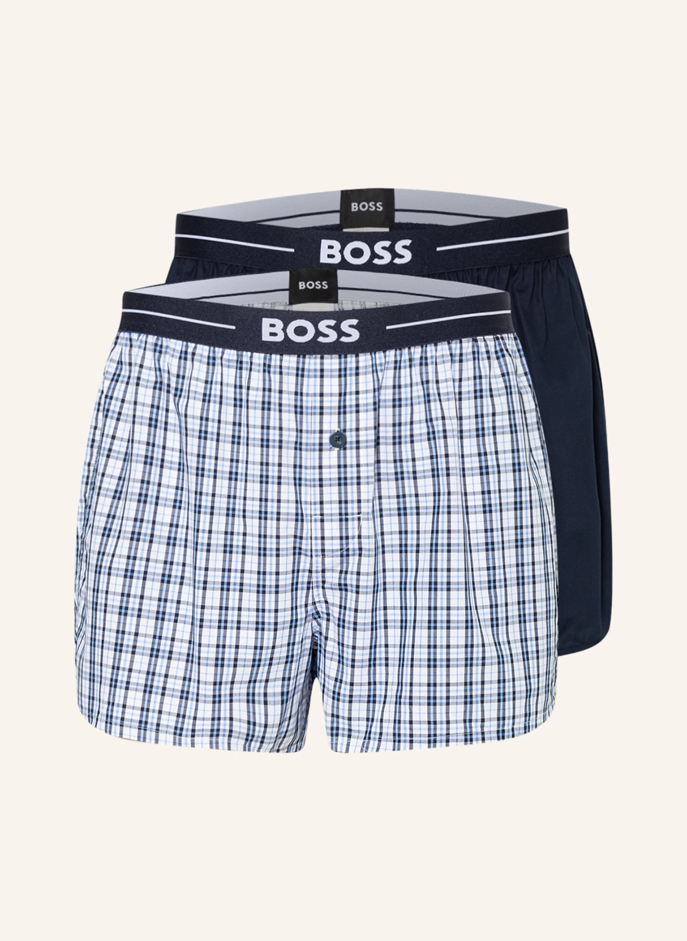 BOSS 2er-Pack Web-Boxershorts