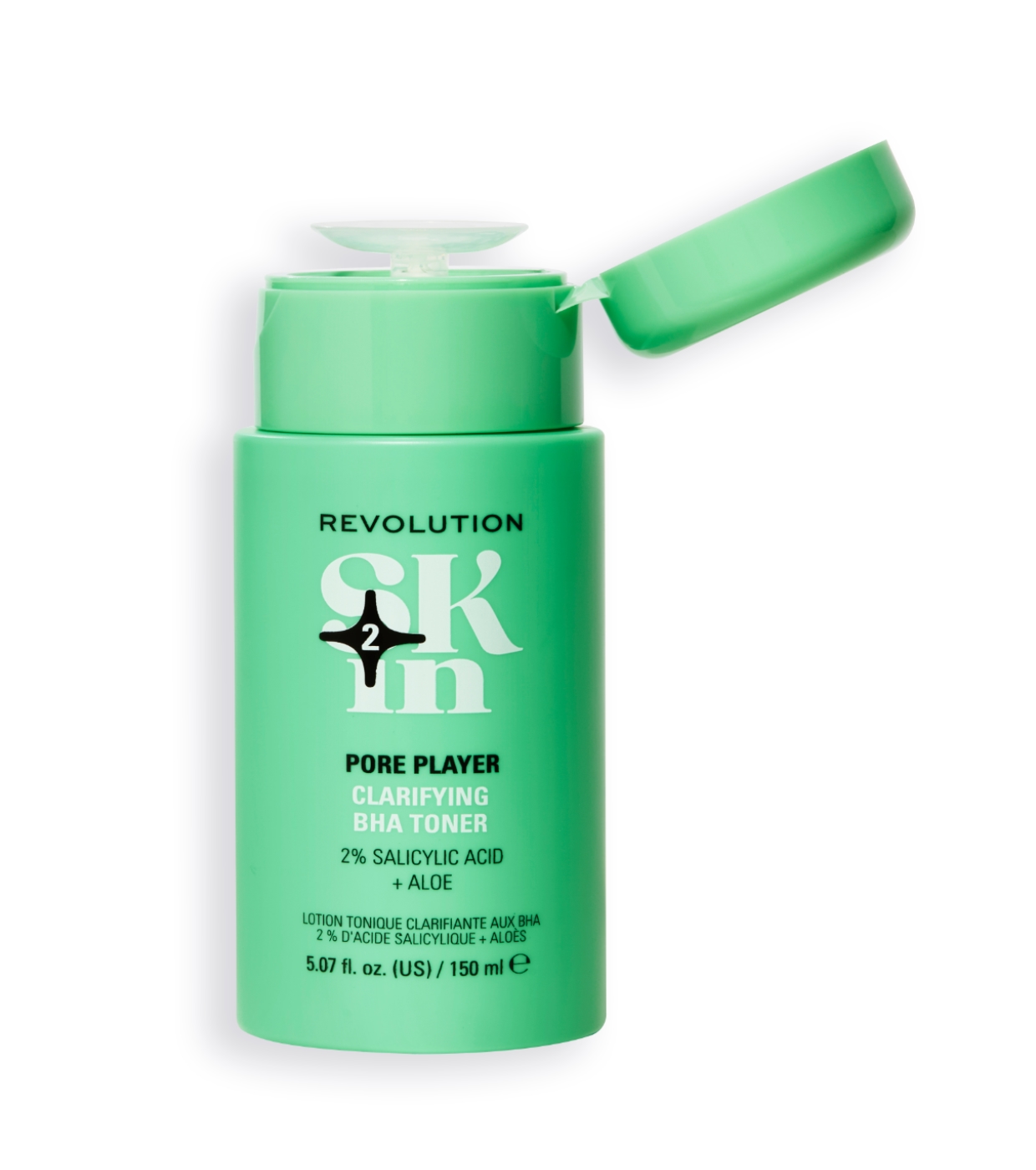 Revolution Skin - *Clearly Clarify* - Tônico Facial com 2% de Ácido Salicílico e Aloe Vera BHA Pore Player