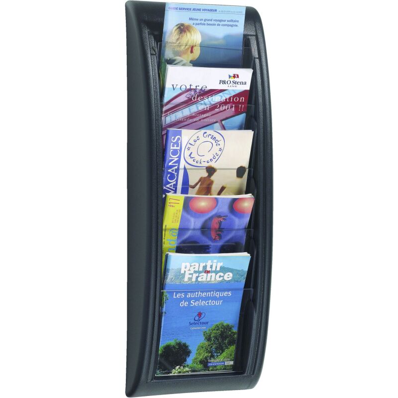 Présentoir mural Quick Fit 5 cases format A5