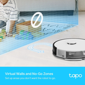 TP-Link Tapo Robotstofzuiger RV10 Plus met dweilfunctie