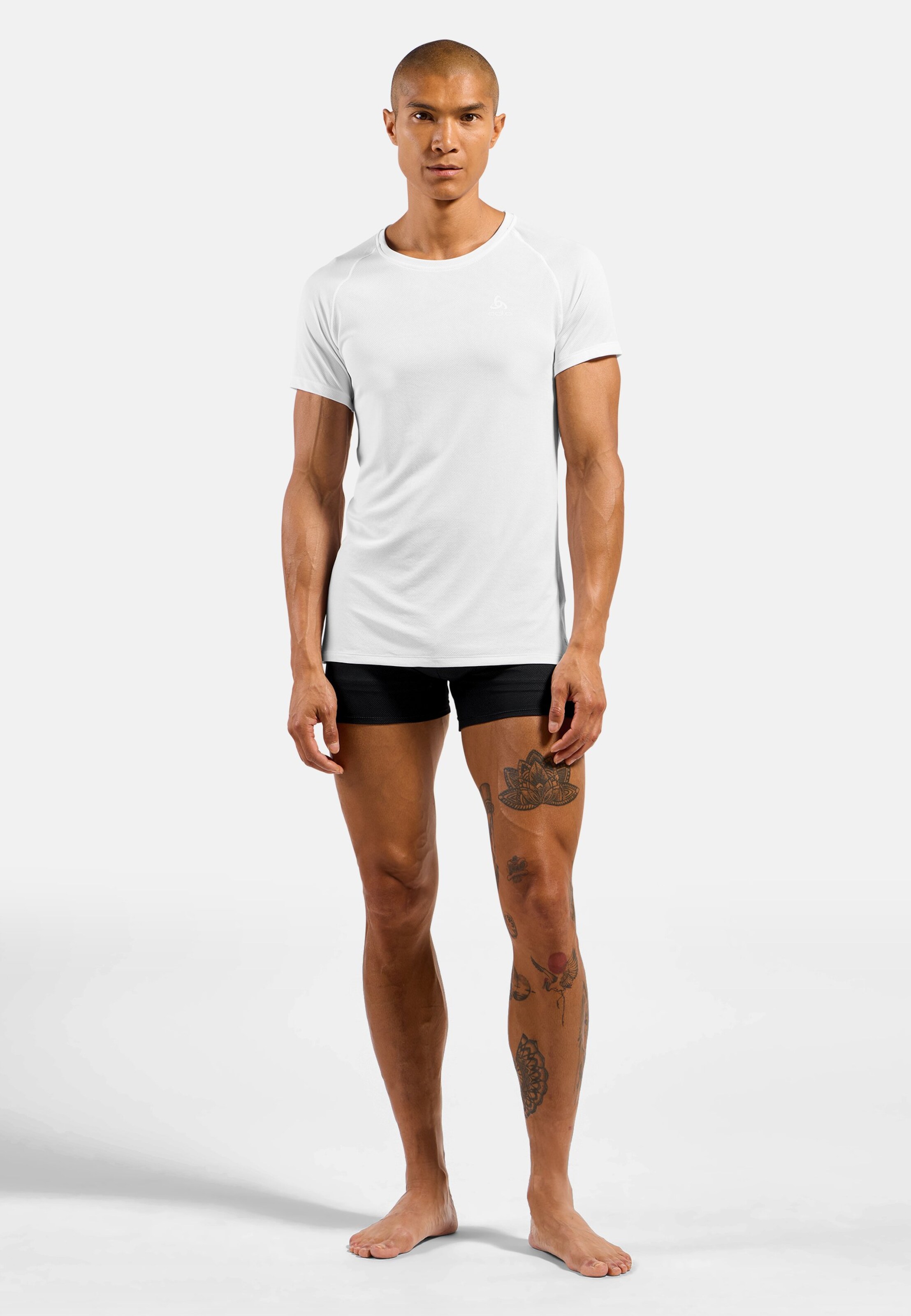 Active F-Dry Light Base Layer T-shirt in white