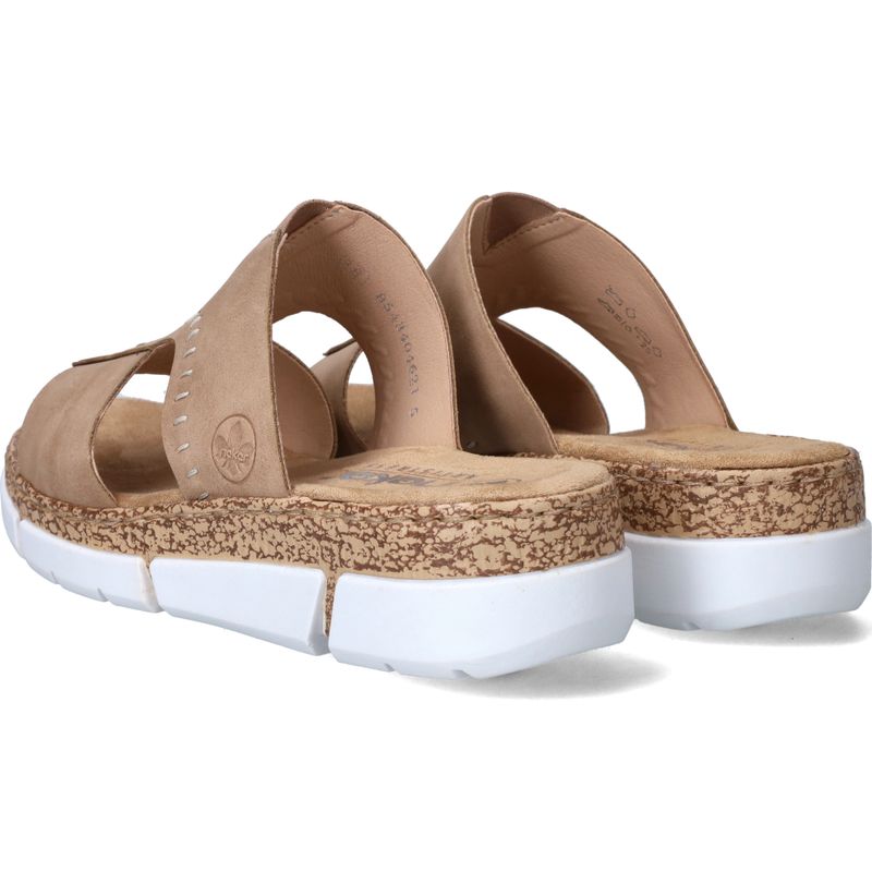 Rieker Slippers Beige Dames