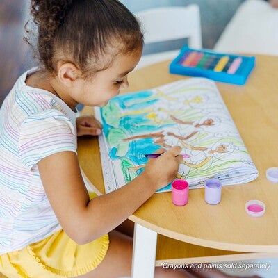 Melissa & Doug Fargeleggingsbøker Sett - Princess, Animals og Multi-theme