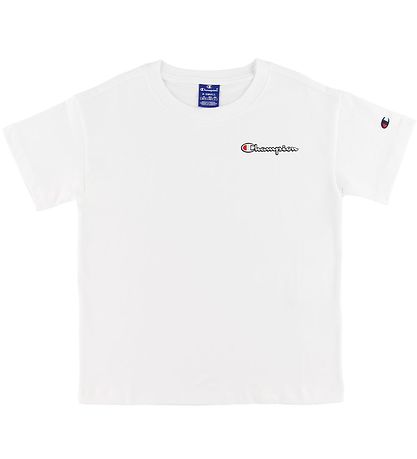 Champion Fashion T-Shirt - Weiß m. Logo