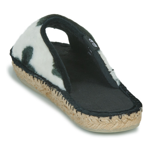 Art of Soule - COSY CLAQUETTES - Noir / Blanc