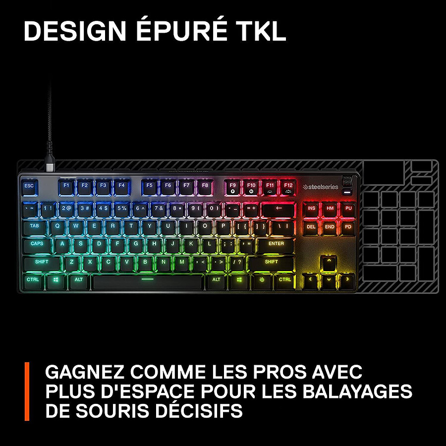 SteelSeries Apex 9 TKL - SteelSeries OptiPoint