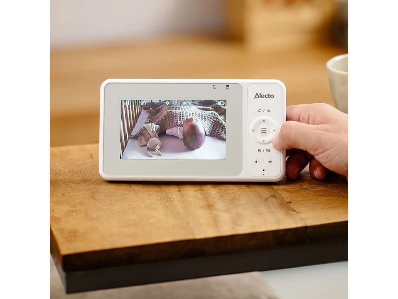 Alecto Babyphone mit Licht Video-Babyphone mit Colour-Display 4.3