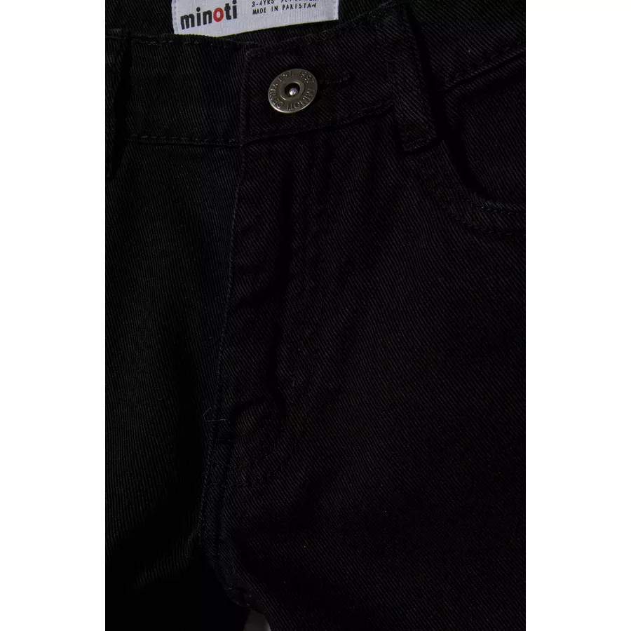 MINOTI Relax-fit-Jeans Denim-Schwarz