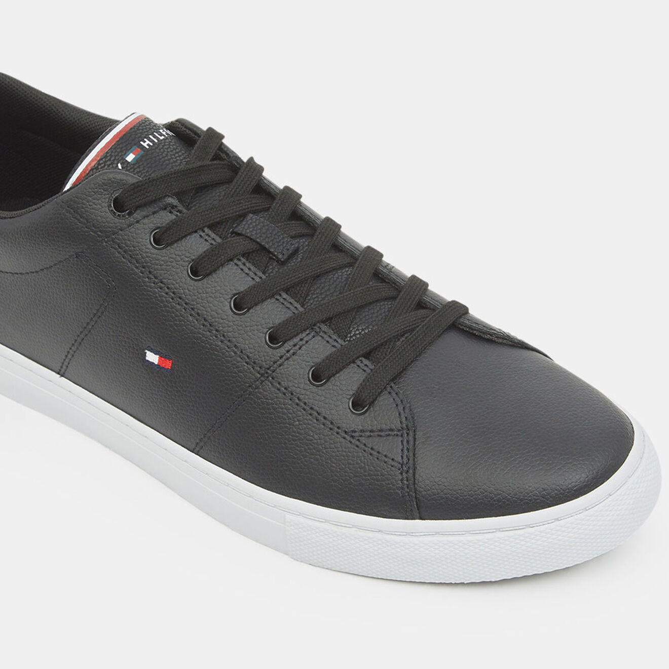 Tommy Hilfiger Baskets en Cuir Essential noires