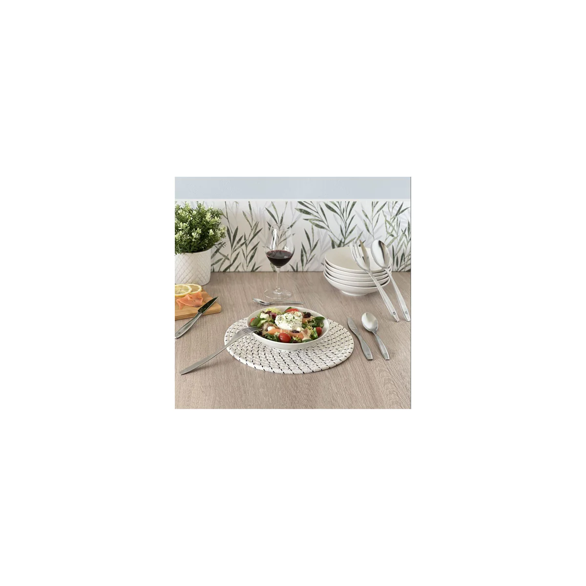 Figure Satiné - Set 6 couteaux steak Lou Laguiole