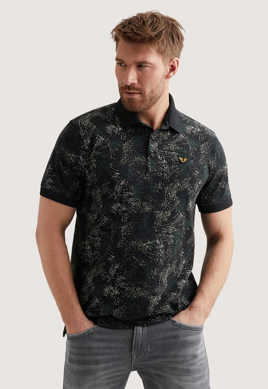 PME Legend Slub Jersey Polo