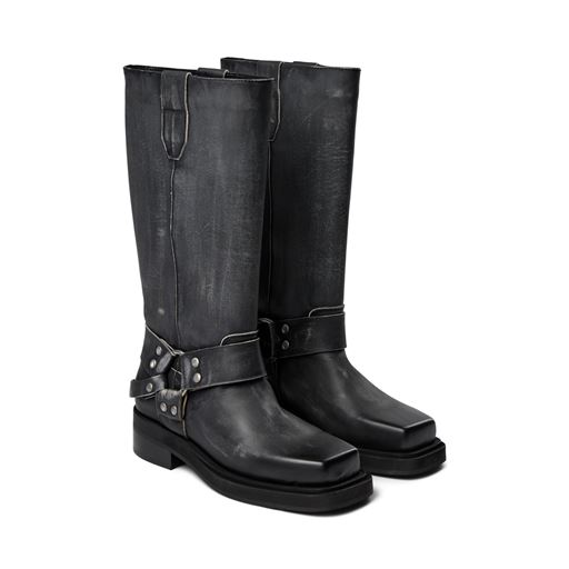 Pavement Angelina Vintage Støvler, Black Matte, 39
