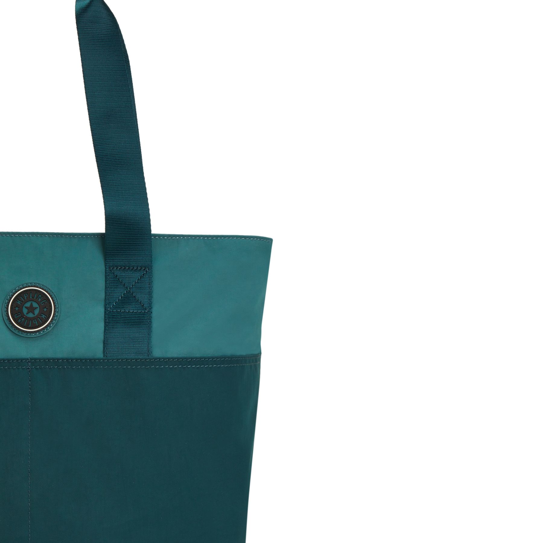 HANIFA Grand Fourre-Tout avec Compartiment pour Ordinateur - Bold Emerald Me