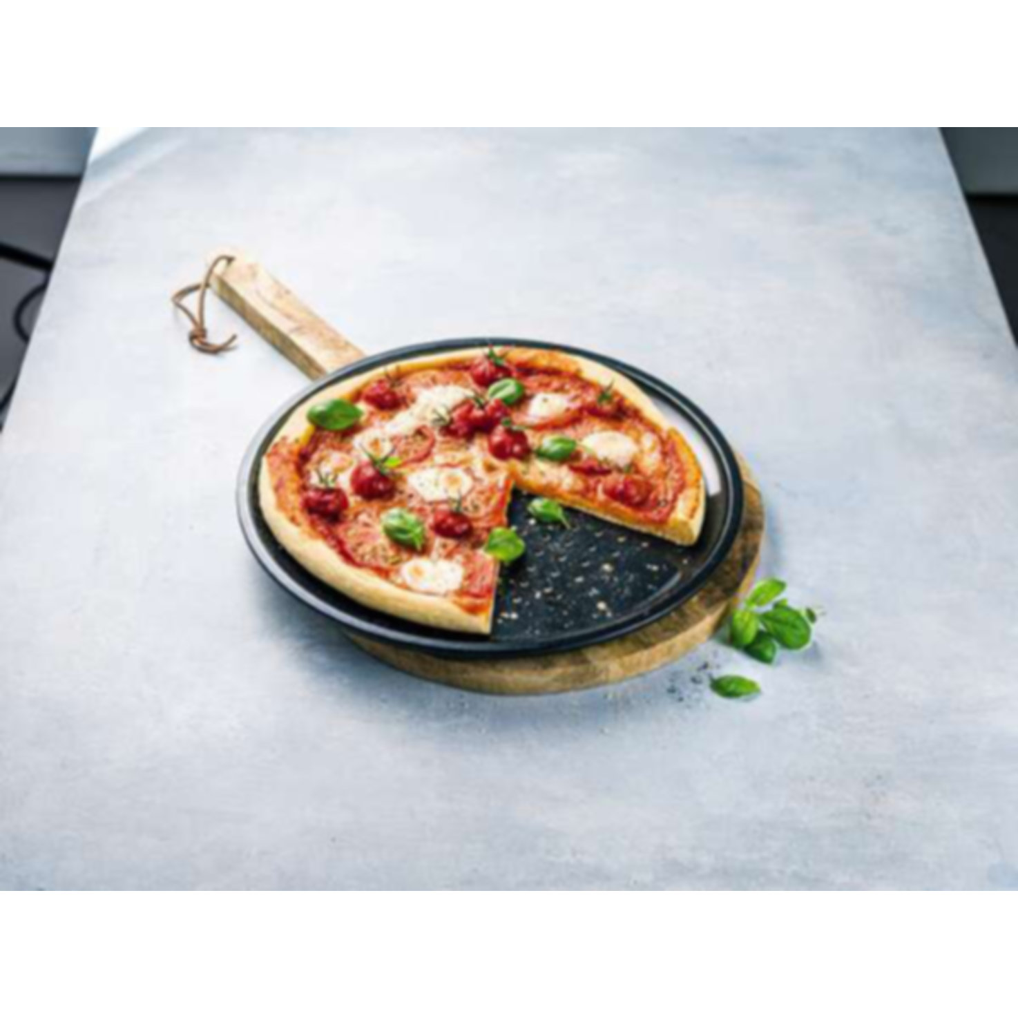 Betty Bossi Pizzablech Emaille-Beschichtung 32cm