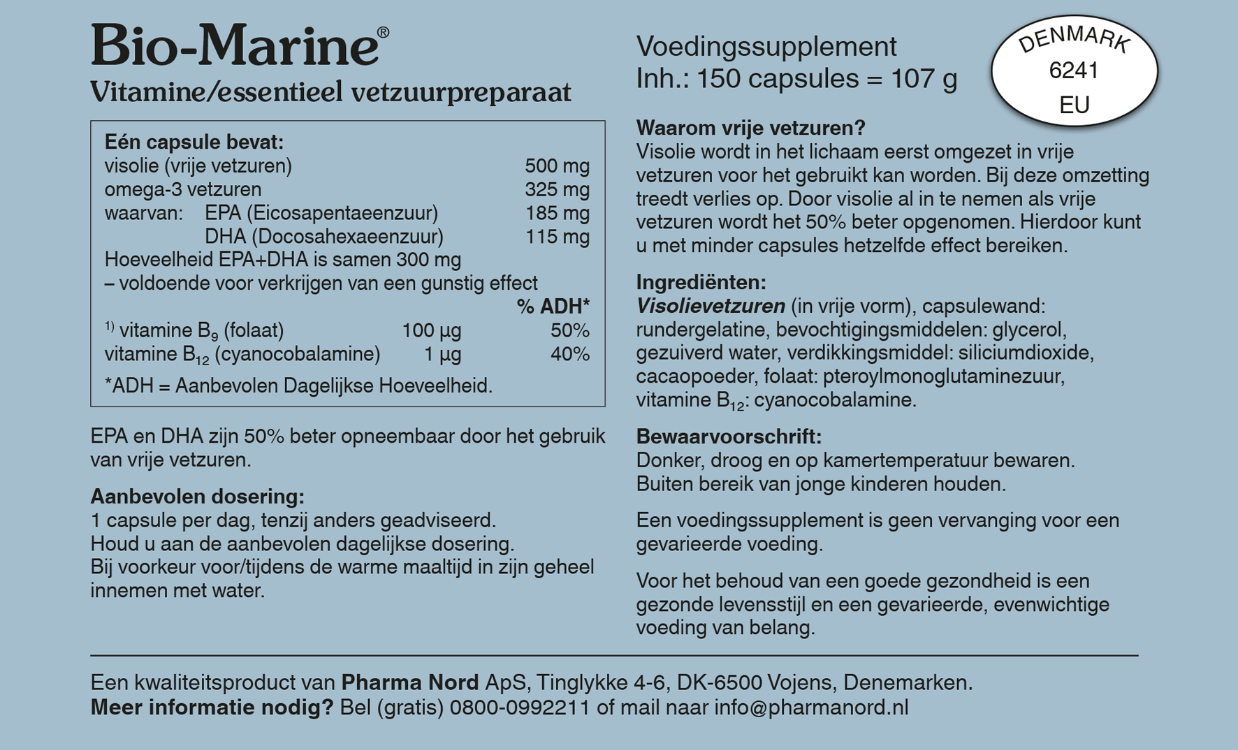 Pharma Nord Bio Marine (150 capsules)