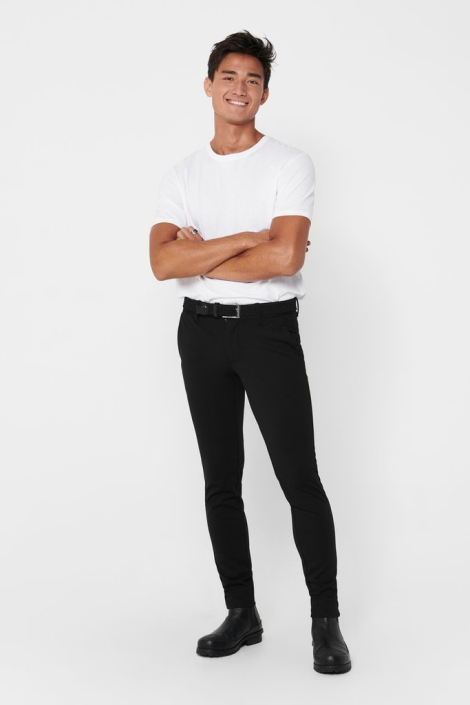 Only & Sons zwarte heren broek