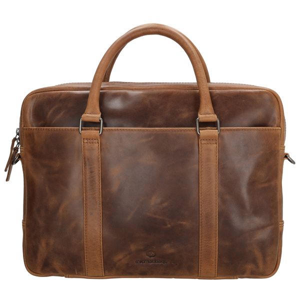 Micmacbags Next Navajo Laptoptas 15,6 inch Bruin