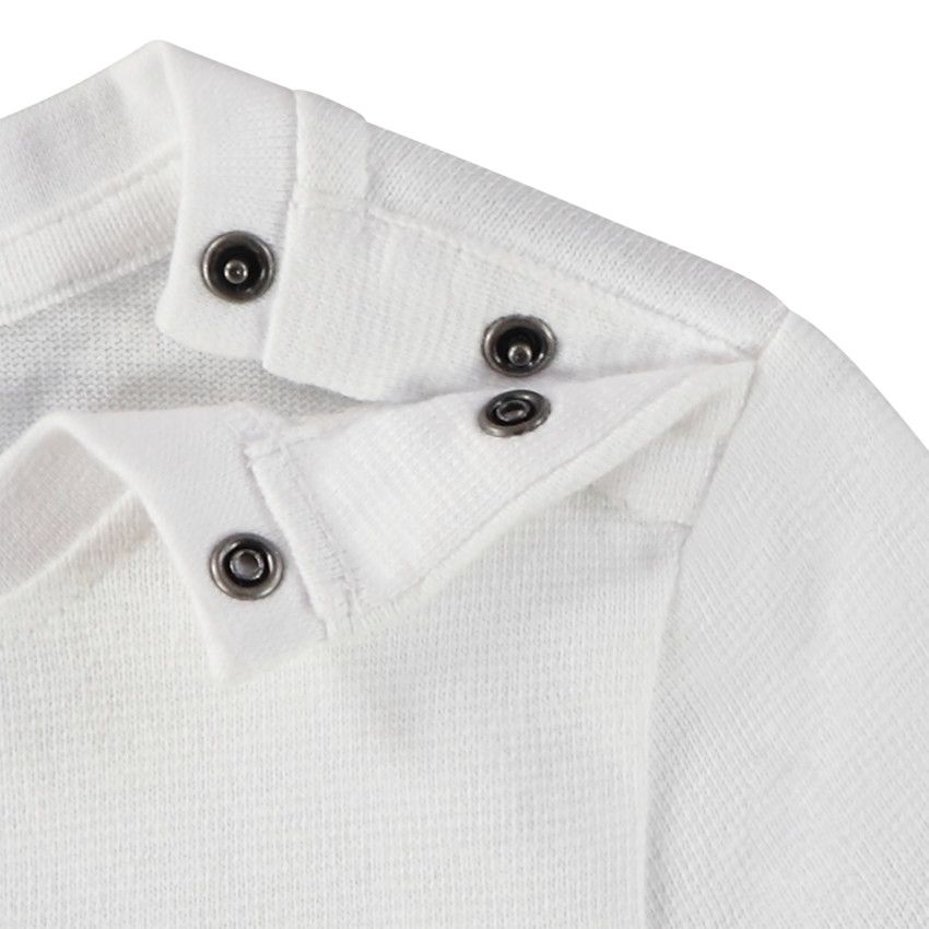 T-shirt manches courtes motif félins pour bébé garçon - Blanc