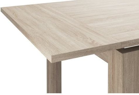 Eettafel - Ongeschaafd Eikenkleur - 110 cm Breed - 60 cm Diep - 78 cm Hoog