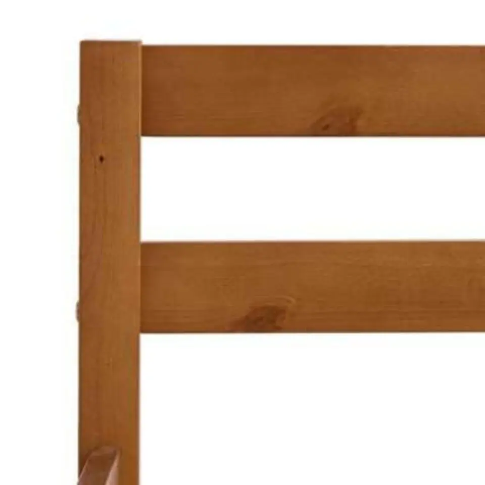 vidaXL - Bed frame - Honingbruin - Massief grenenhout - 180x200 cm