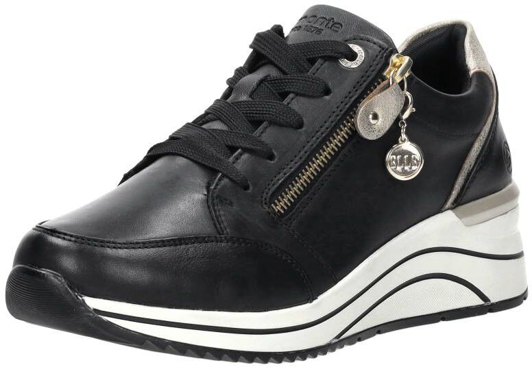 Remonte Veterschoenen Laag zwart
