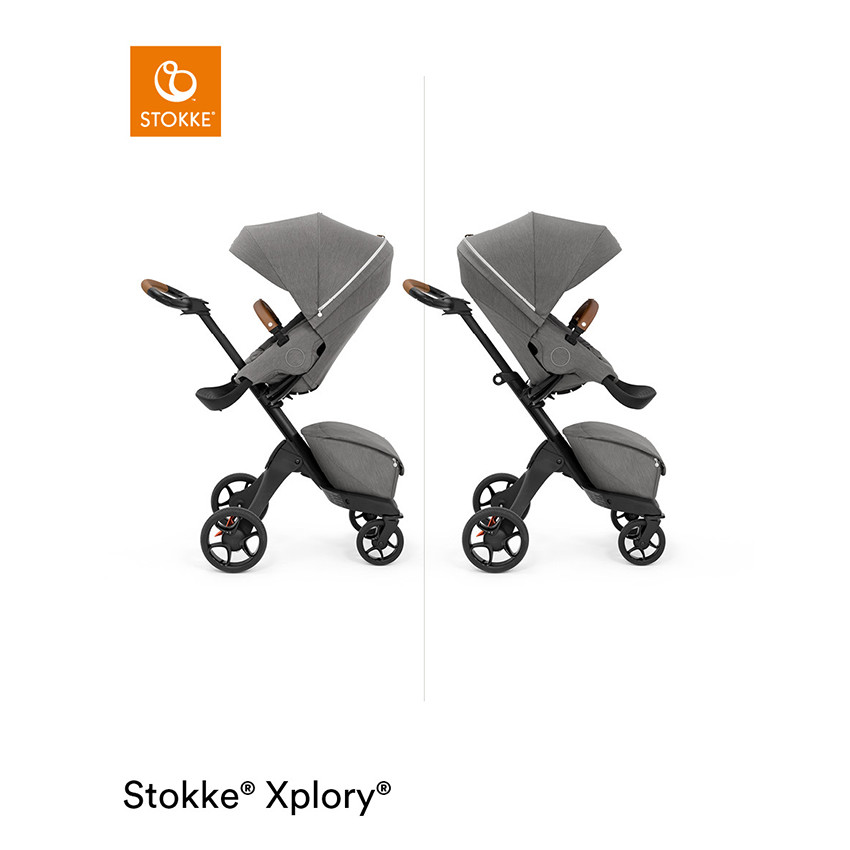 Poussette Xplory X - Gris moderne