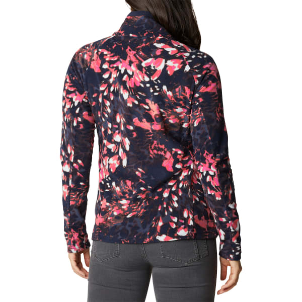 Sweat polaire COLUMBIA GLACIAL IV PRINT 1/2 ZIP W DARK NOCTURNAL DOTTY FLORAL