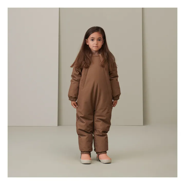 Liewood Combinaison de Ski Lin Polyester Recyclé | Marron