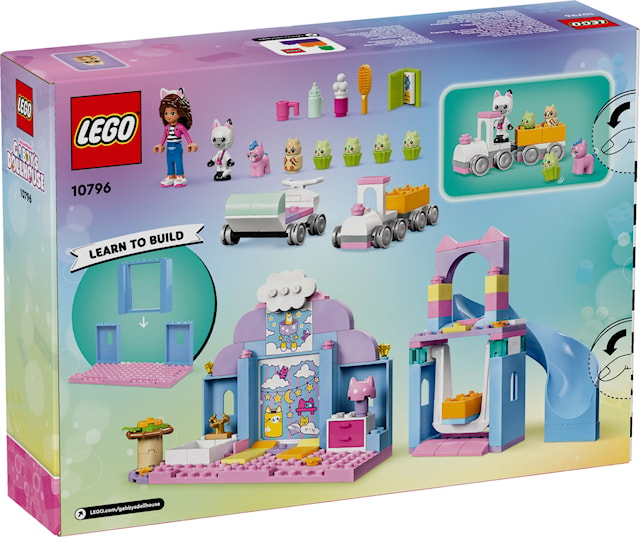 Gabbys kattungerom LEGO® Gabby's Dollhouse (10796)