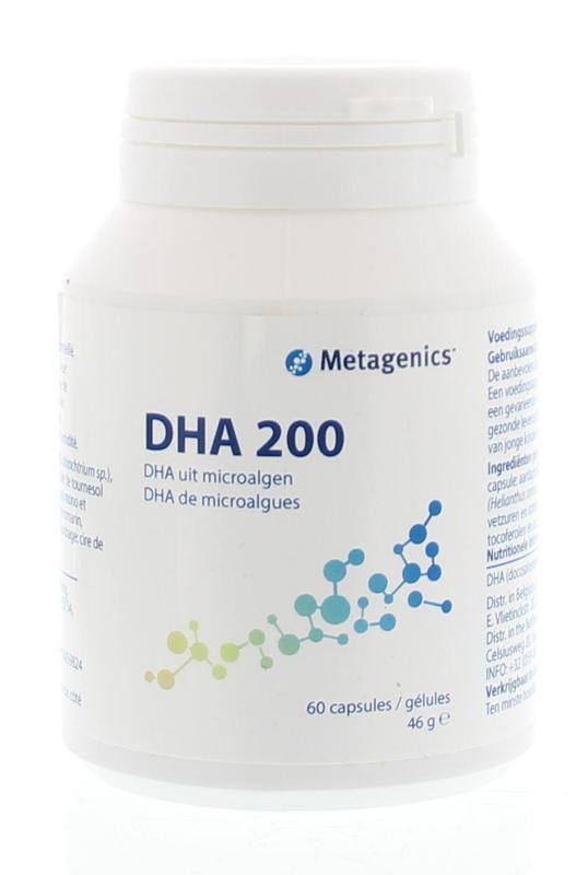 Metagenics Dha 200 Potje 60cap