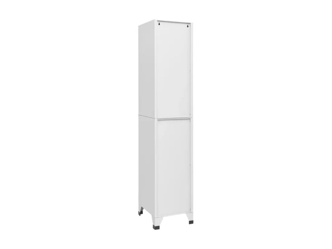 Armoire à casiers Gris clair 38x40x180 cm Acier